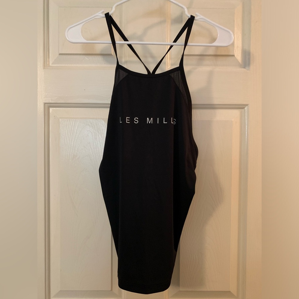 Medium black Les Mills Reebok workout tank